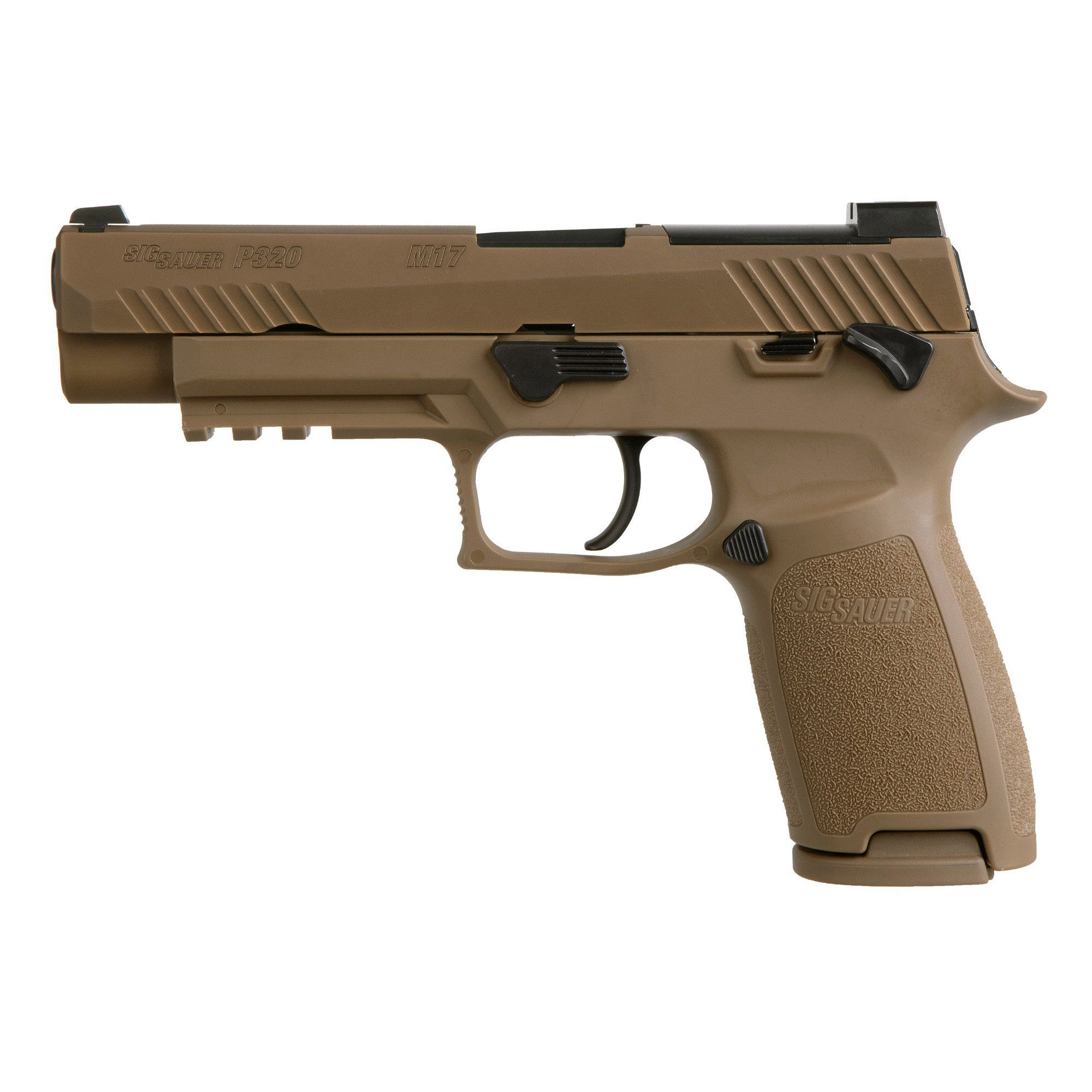 SIG SAUER P320 M17 9MM 4.7" COYOTE BROWN 17/21RD
